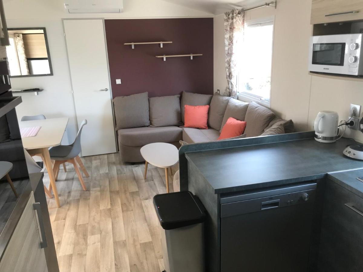 Mobil Home Camping Le Mar Estang Bord De Plage Canet-en-Roussillon Exterior foto